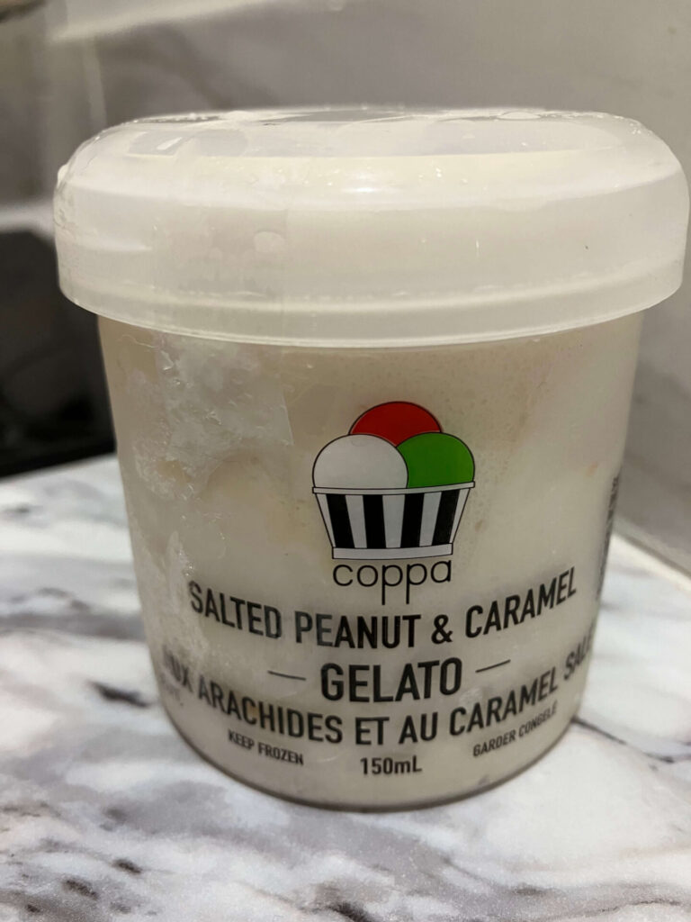 カナダ、ロンドン市にあるアイスクリーム屋さんのアイスクリーム