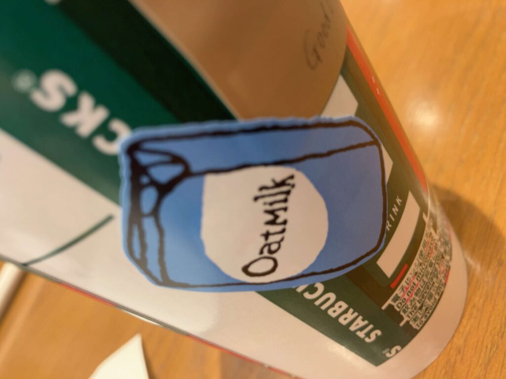 Oat Milk Please sticker in Japan