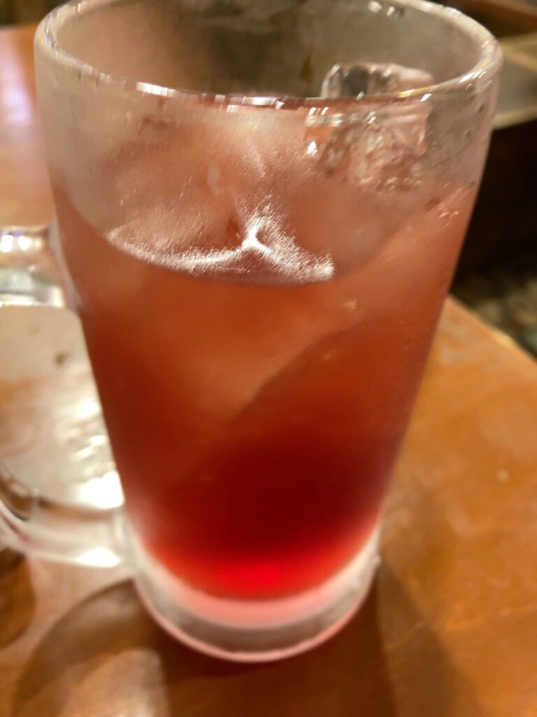 お疲れ様の一杯