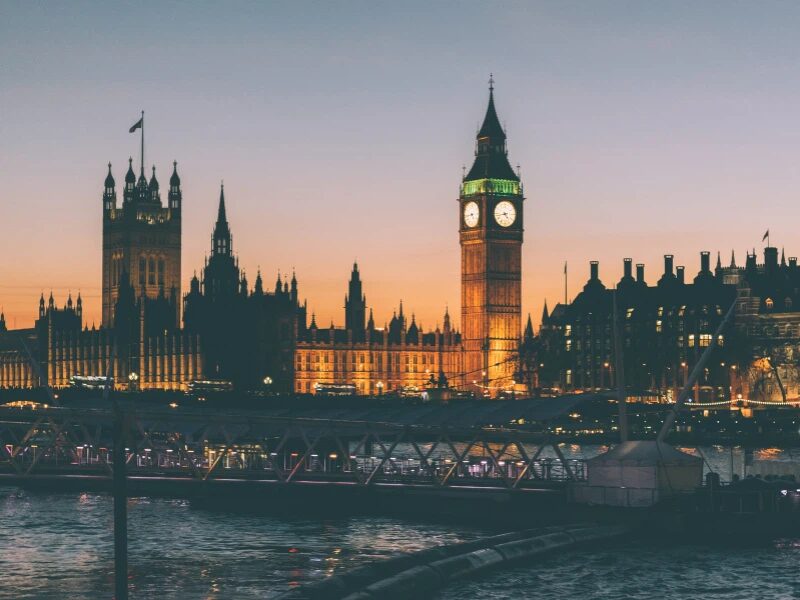 ロンドンの夜景