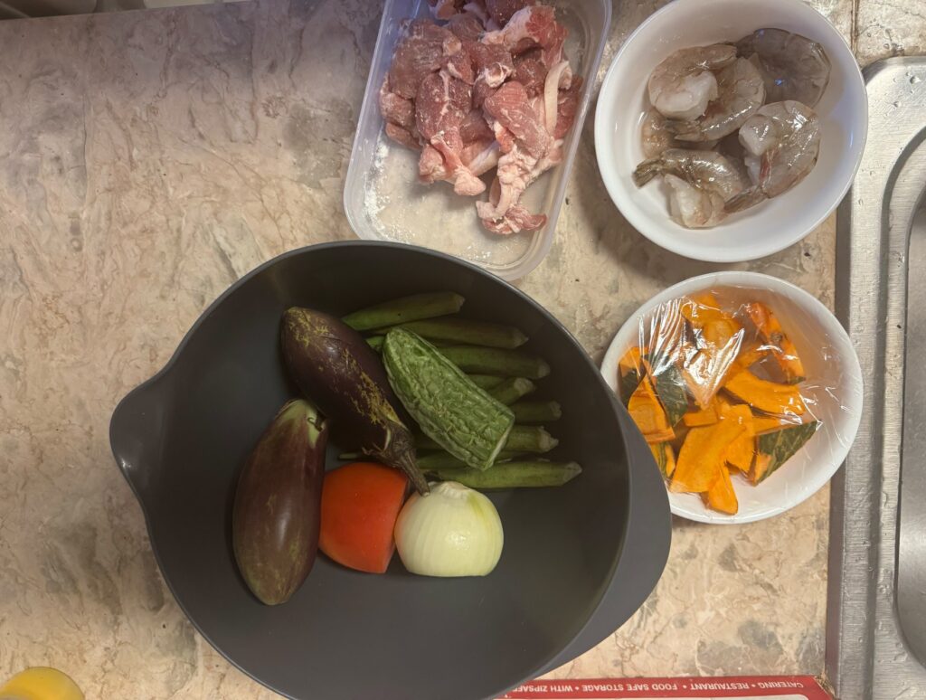 料理の材料